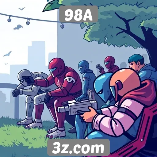 Explorando a comunidade de jogadores no 98A