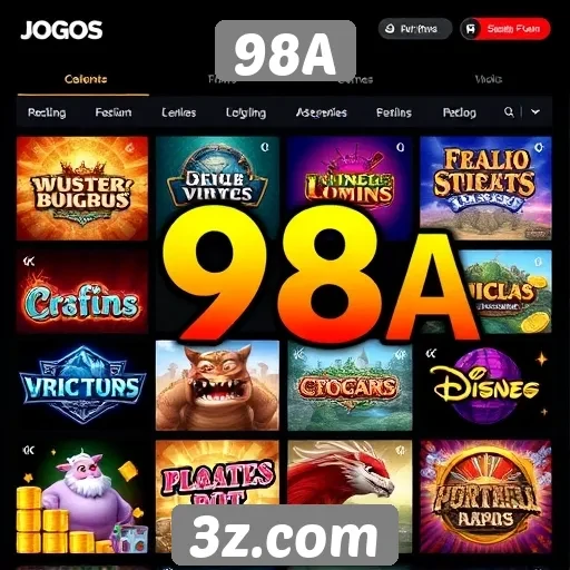 Exploração dos jogos mais populares na plataforma 98A
